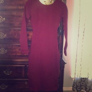 Gorgeous open back midi dress!!